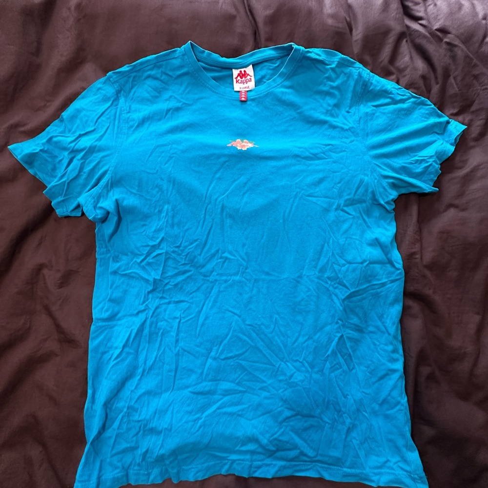 Kappa Men's Vibrant Blue Tee
